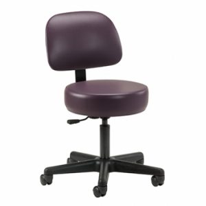 Key Series Economic 5-Leg Pneumatic Stool with Backrest